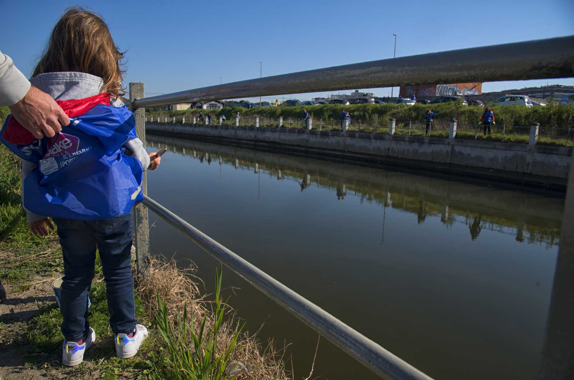 Bella, Roma al Canale dei Pescatori a Ostia Retake Ostia